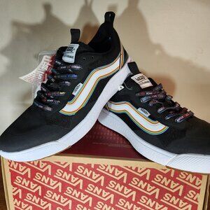 NWT VANS UltraRange Exo Pride Black/True White Men (9.0)/ Women (10.5)